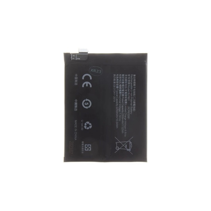 BLP801 akkumulátor OnePlus 8T készülékhez 4500mAh Li-Ion (OEM)