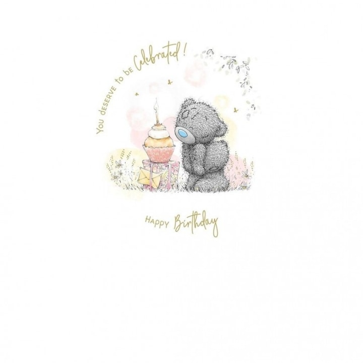 Felicitare, Your Deserve to be Celebrated, Carte Blanche, 177x127mm, folie