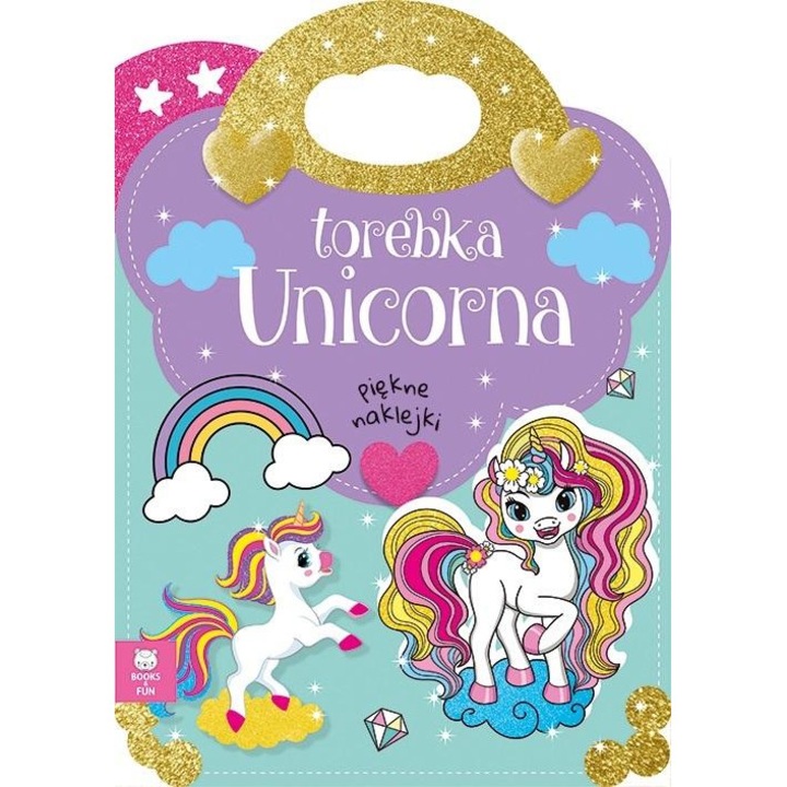 Set creativ pentru copii, Torebka Unicorny, Junior.pl, 16 pagini, 289x214mm, multicolor