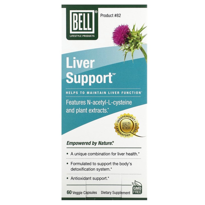 Supliment alimentar pentru ficat, Bell Lifestyle, 60 capsule vegetale