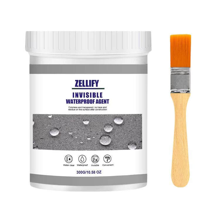 300g Agent impermeabil invizibil, solutie anti-infiltratii si etansare acoperis, adeziv de etansare pentru scurgeri, pasta sigilanta impermeabila fara spargere caramizi