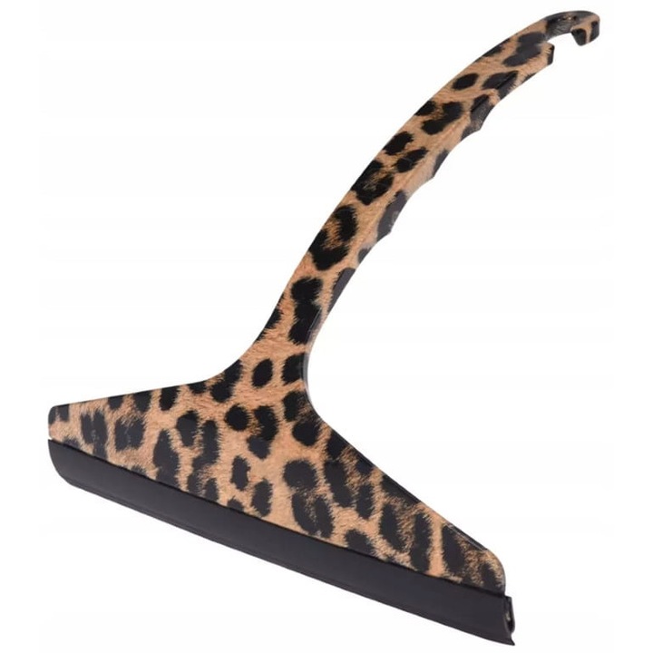 Stergator geam, Ultra Clean, 21x20cm, design pantera, plastic, brun/negru