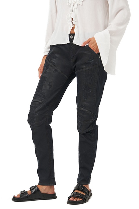 Blugi de damă G-Star RAW 5620 3D Low Boyfriend 8413875 16113-24, Pintt Stretch, Bumbac, W27-L32, Negru