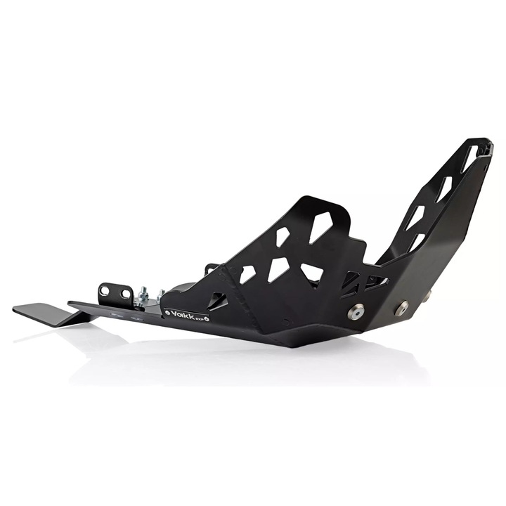 Placa de protectie motor Yamaha T7 Tenere 700 Euro 4, Yakk EXP, neagra, 4mm, set montaj