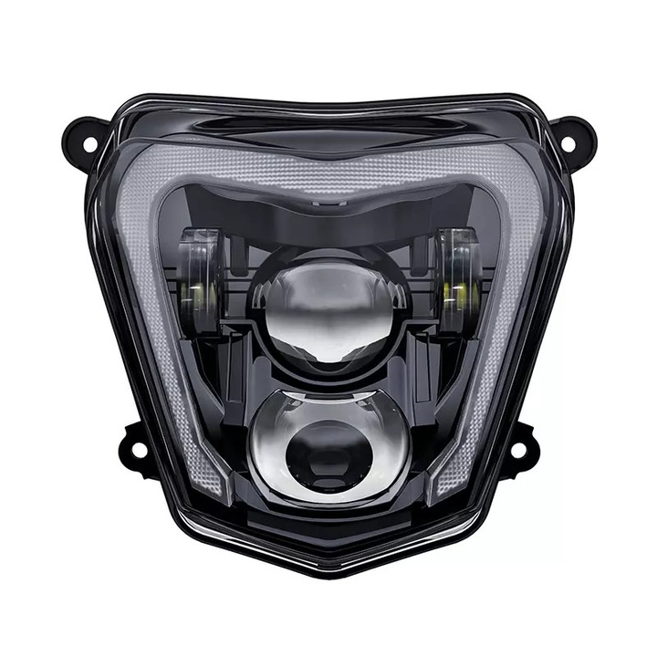 Reflector LED HLP cu DRL, 43W, 4300 Lumen, 169x201x119mm, waterproof IP67