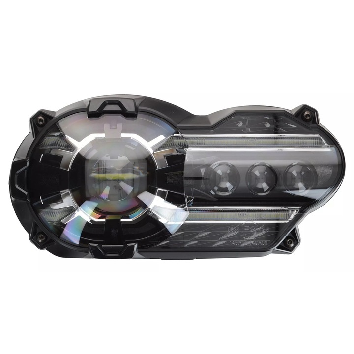 Reflector LED HLP cu DRL, 43W, 4300 Lumen, 137x275x179mm, waterproof IP67