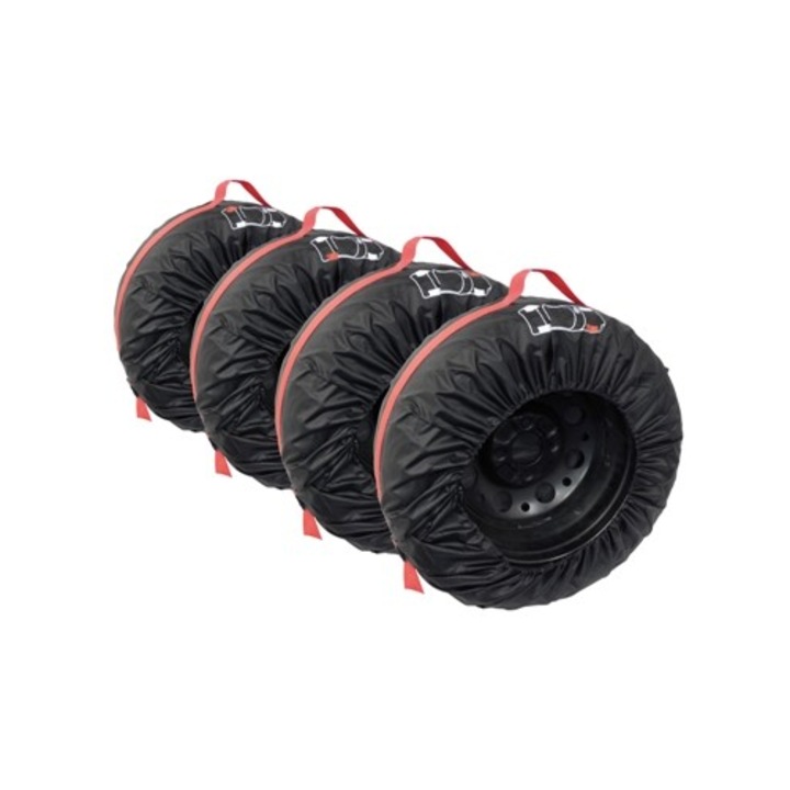 Комплект 4 автомобилни калъфа Carpoint за съхранение на гуми R13-R16