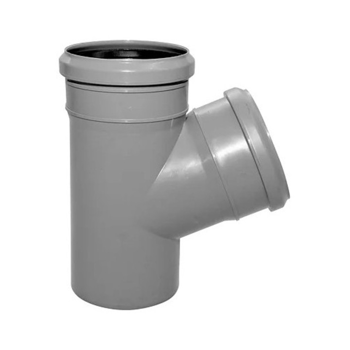 PVC elágazócső, 110x110*67°