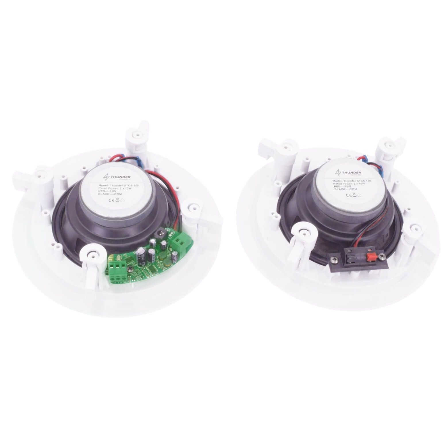 Boxe active încorporate, Thunder BTCS-150 pe 2 căi, pentru tavan, 2x15W RMS (5″)