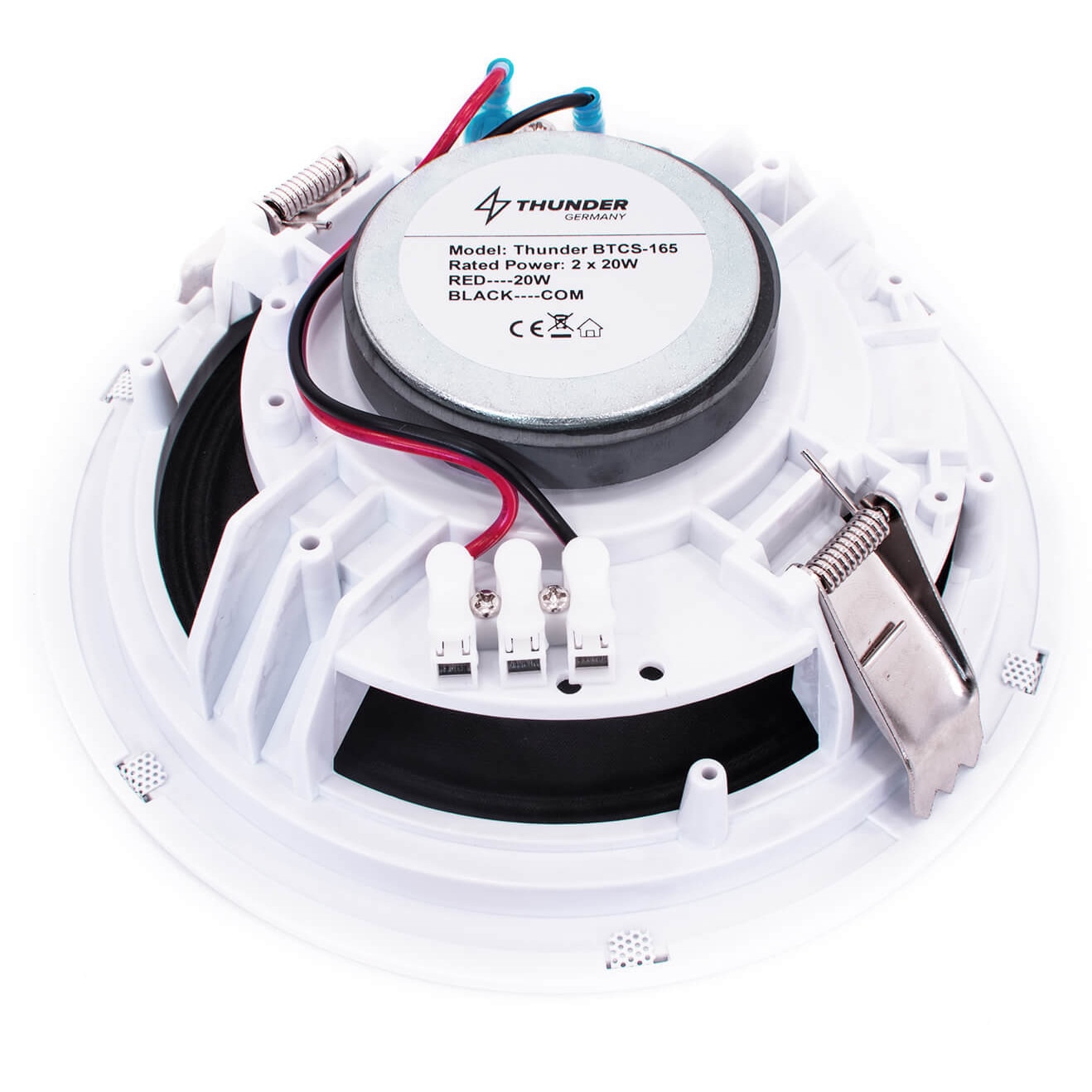 Boxe active încorporate, Thunder, pe 2 căi, pentru tavan, 2x20W RMS (6.5″)