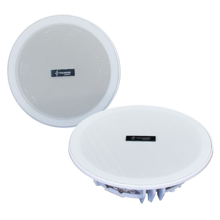 Boxe active încorporate, Thunder BTCS-265 pe 2 căi, pentru tavan, 2x25W RMS (6″)