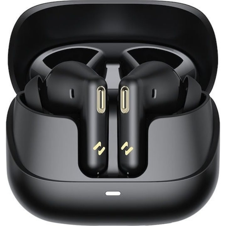 TWS слушалки HAVIT TW906 Pro, Bluetooth 5.3, ANC + ENC, В ушите, IPX4, Черни