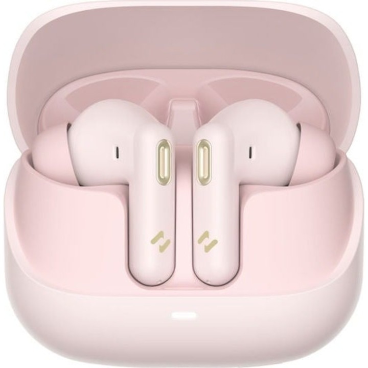 Слушалки TWS HAVIT TW906 Pro, Bluetooth 5.3, ANC + ENC, В ушите, IPX4, Розови