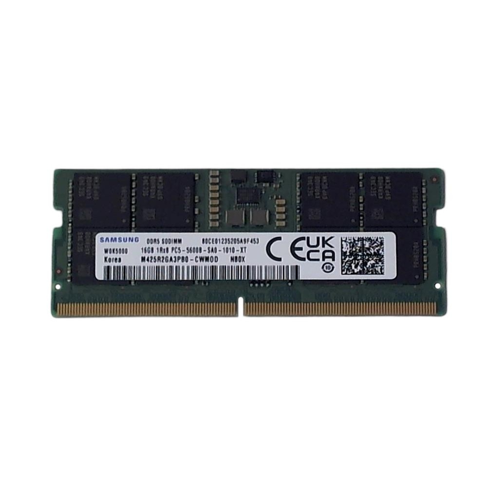 Samsung DDR5 8GB SO-DIMM メモリー SAMSUNG Samsung 8GB DDR5 5600MHz PC5-44800 CL46 SODIMM 1Rx16 Single Rank