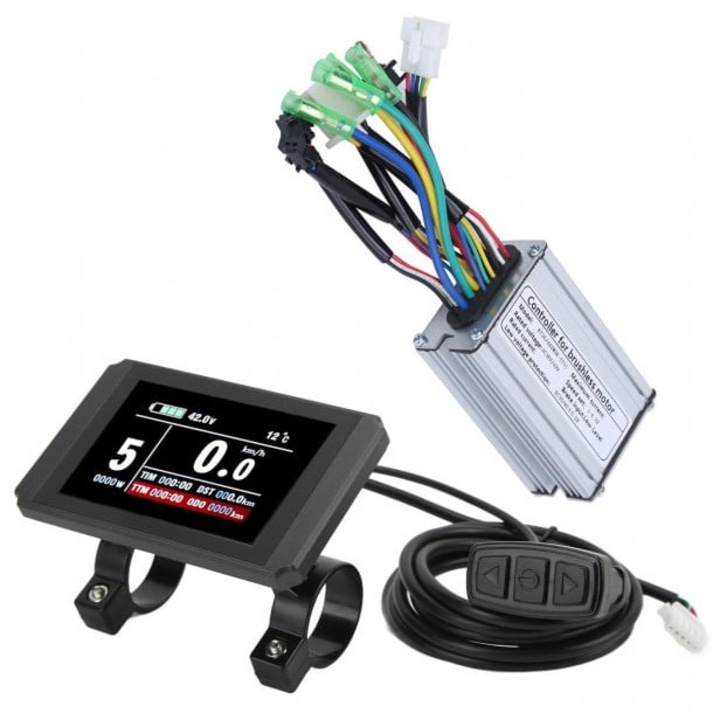 LCD8H дисплей за електрически велосипед + контролер