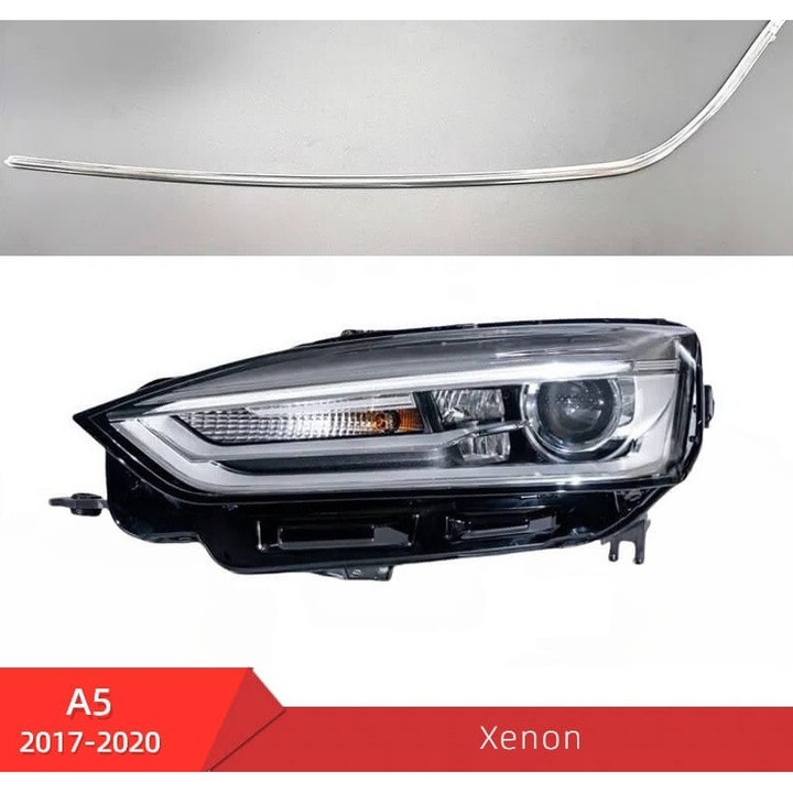 Fibra stanga pentru reparatie lumini de zi DRL far Audi A5 F5 2016-2019 - LG-A5-1720 Left