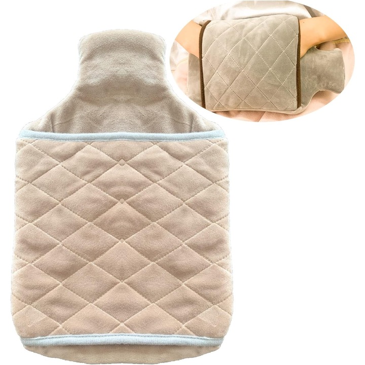 Patura pentru termofor 2L KEELYY, moale si pufoasa