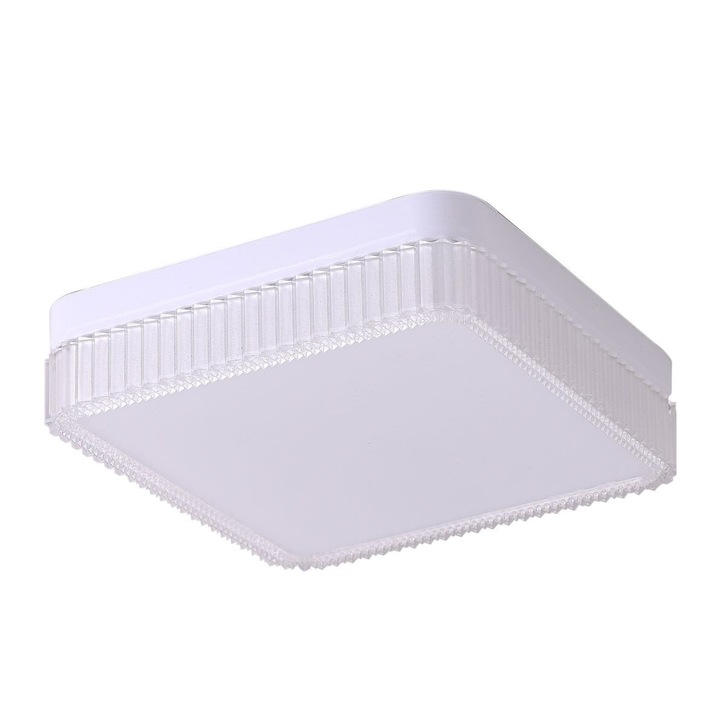 Electra KL151079 LED mennyezeti lámpa, négyzet alakú, 48W, 5900lm, semleges fény, IP20 fehér, Klausen