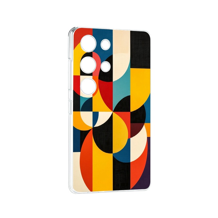 Husă de telefon în stil abstract – Design 1 – pentru Samsung Galaxy seria A și S (A04–A55, S21–S25)