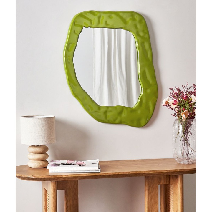 Falitükör Martyre 57 cm 74 cm Zöld