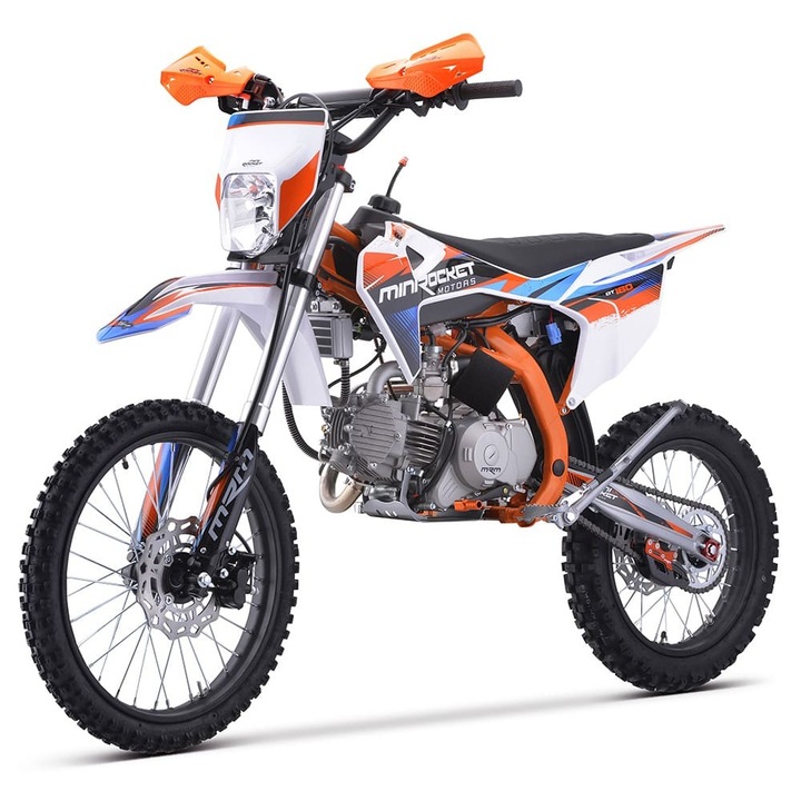 Motocicleta cross 160cc Mini Rocket DT 19/16 4T benzina portocaliu