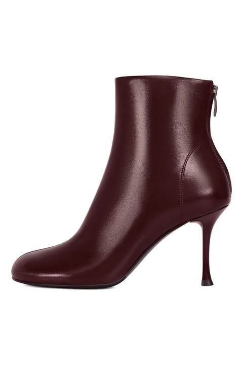 Potamy, Botine uni cu toc stiletto, Visiniu