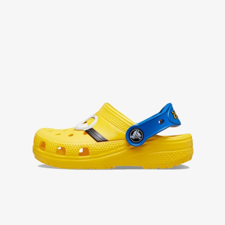 Papuci, Crocs, Toddler Crocs Fun Lab Classic, I am minions clog, galben, 22-23 EU
