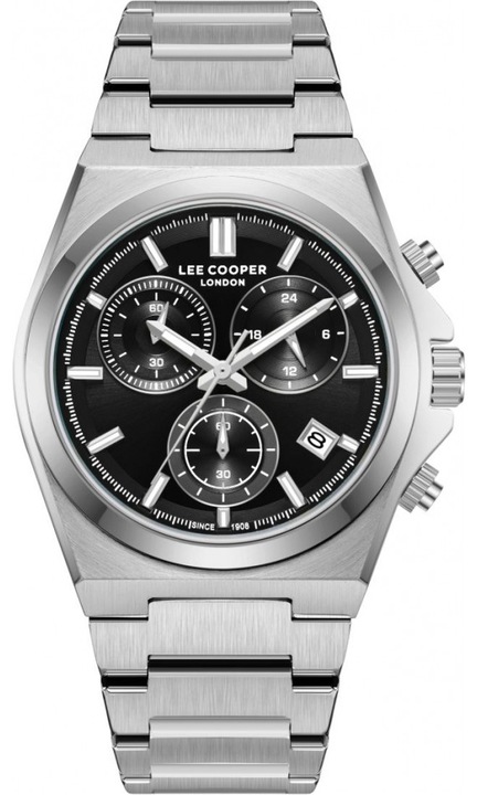 Ceas barbatesc LEE COOPER LC08188.350 din otel, fashion