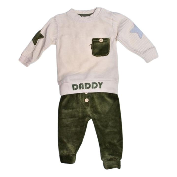 Compleu format din 2 piese, pentru baieti, Mini Junior 2105V, Verde 122264