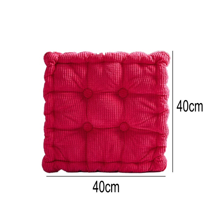 Ergonomikus párna irodai székhez, modern design, prémium minőség, piros