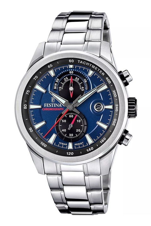 Festina, Timeless kronográfos karóra, Ezüstszín
