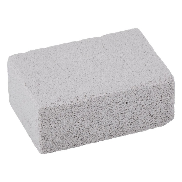 Piatra ponce de curatare, Dirt Devil, 10x7x4 cm, ideala pentru baie, bucatarie si gratar, gri