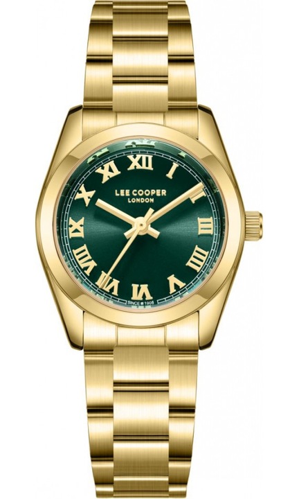 Ceas de dama LEE COOPER LC08190.170, verde fashion