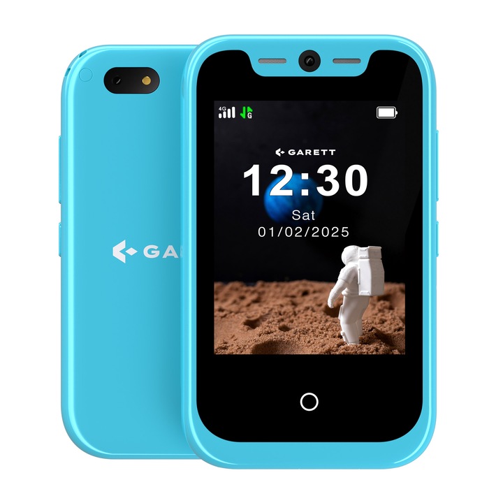 Telefon Garett OneKid albastru, pentru copii