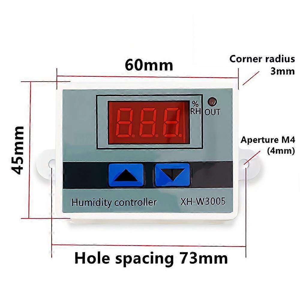 Regolatore Digitale Di Umidità XH-W3005 - Alta Precisione, Ampio Range 0-99% RH, Tensioni Multiple 12V Regolatore Digitale Di Umidità XH-W3005 - Alta Precisione, Ampio Range 0-99% RH, Tensioni Multiple 12V