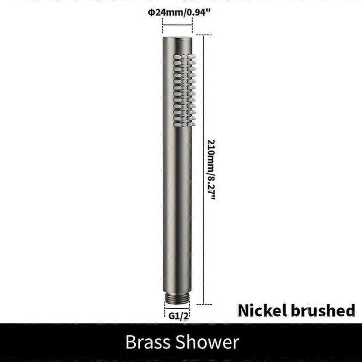 Dus cu cap de dus din alama, set, rotativ, cromat, negru mat, alb, aur roz, aur periat, 30x15cm