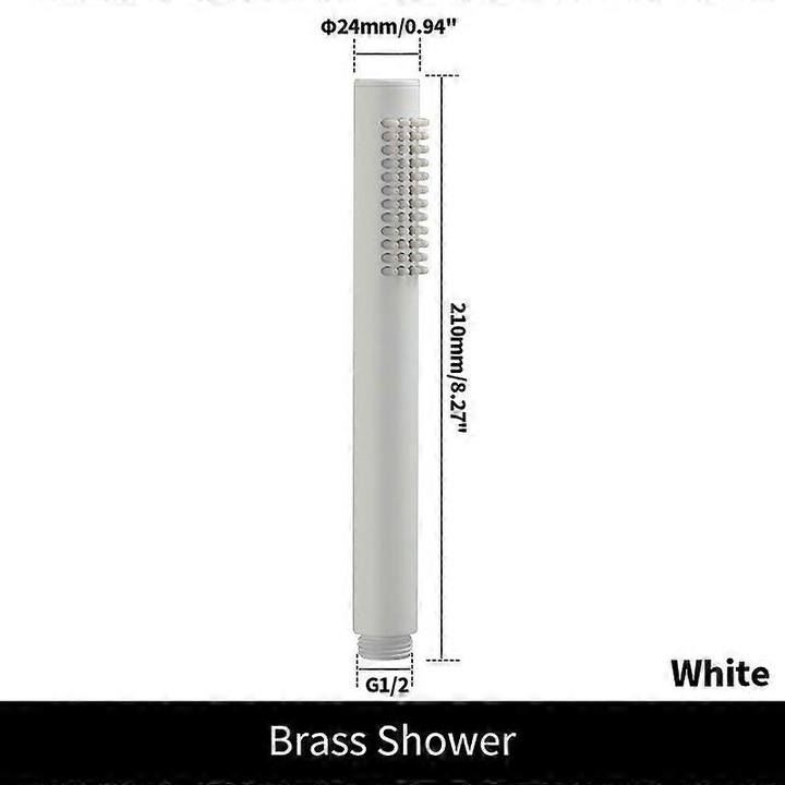 Dus cu cap de dus din alama, set, rotativ, cromat, negru mat, alb, aur roz, aur periat, 30x15cm