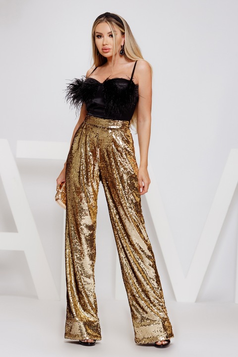 Панталон с пайети, P 1135n