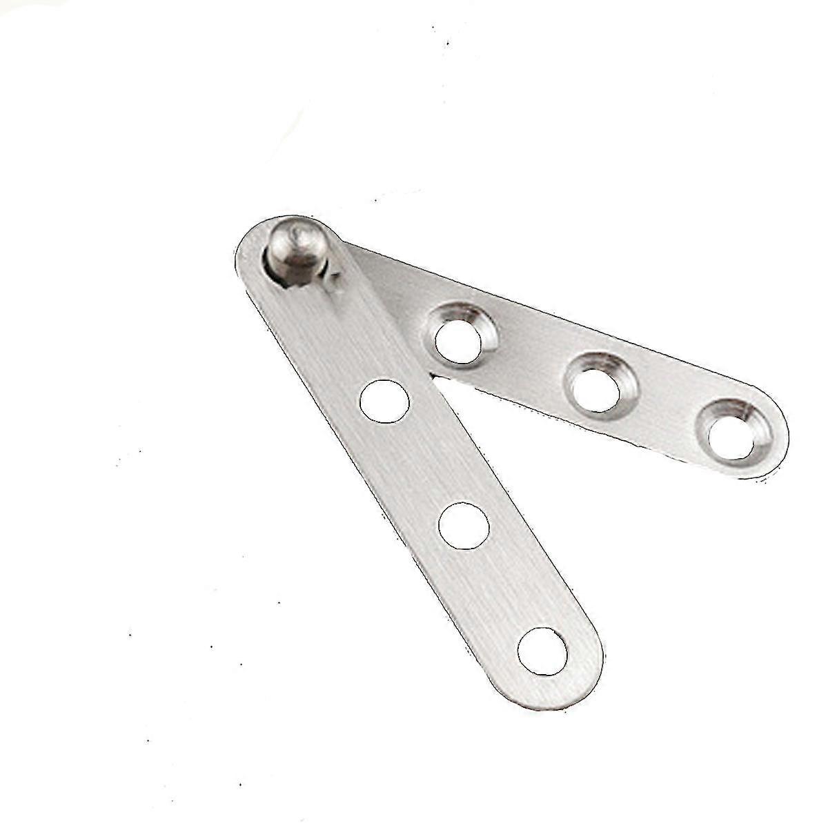 Balama pivotant, inox, rotativa 360°, 59x11.5x2mm, argintiu