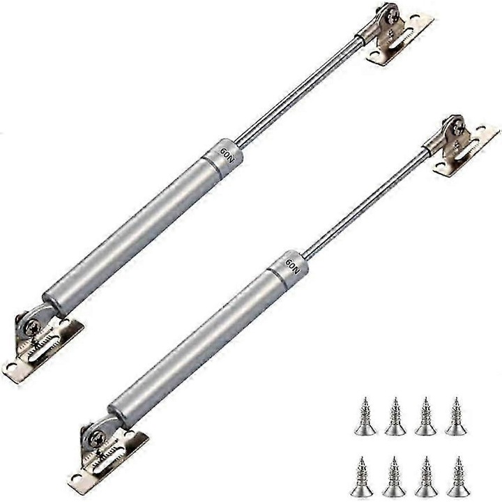 Amortizoare pe gaz, 60N, 240mm, set de 2, din inox
