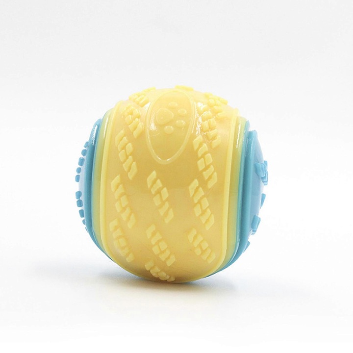 3 kutyalabda szett, interaktív játék, fogtisztító