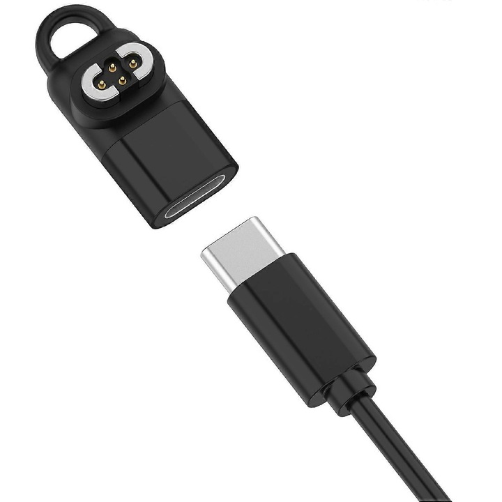 Adaptor de incarcare pentru casti Shokz Openswim Pro S710, tip C, conector magnetic, dimensiune portabila