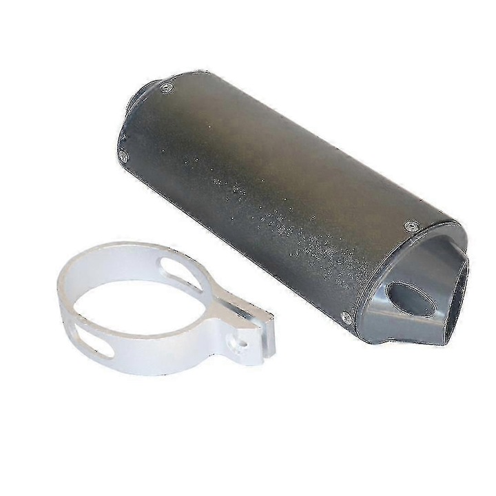 Motorkerékpár kipufogó bilincs 28mm 38mm, fém, 25cm, 0.61kg, 50cc 110cc 125cc ATV-khez