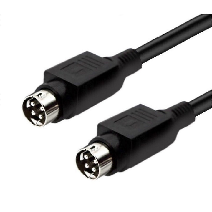 4 tűs audio kábel, 1.5m, R1700BTR1600TIII hangszóróhoz, réz árnyékolással, magas hőmérsékletnek ellenálló