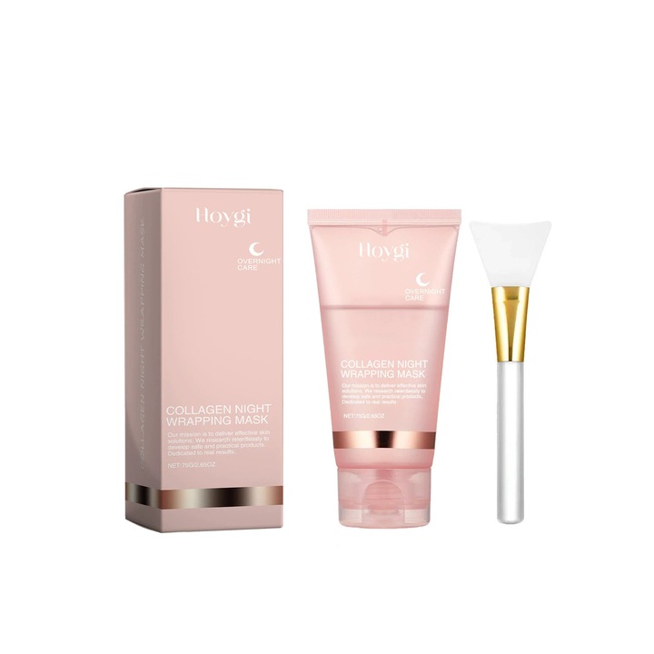 Masca pentru fata Hoygi, Peel-Off, colagen, hidratare profunda, 75g