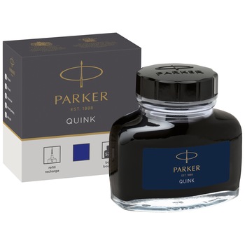 Calimara cerneala Parker Quink, Albastru, 57 ml Calimara cerneala Parker Quink, Albastru, 57 ml
