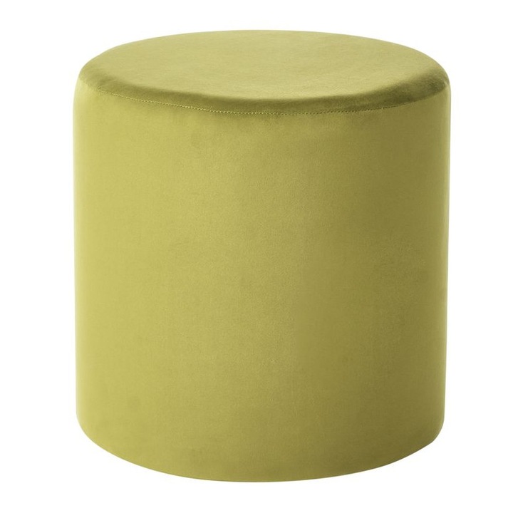 Puff Lovett Bársony Olivazöld 47 cm