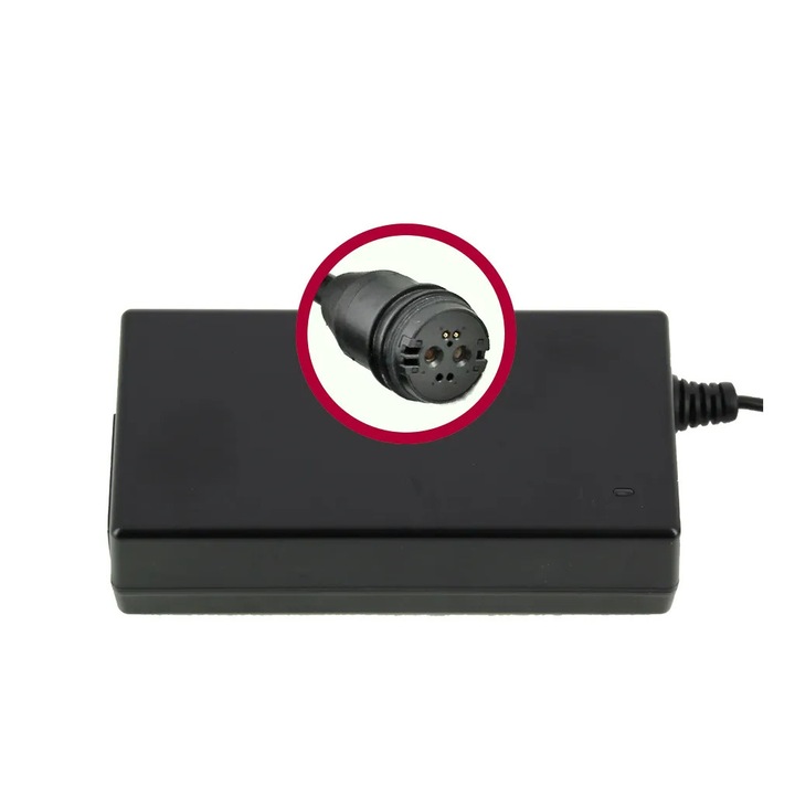 Incarcator magnetic BMZ 36V 2A, compatibil cu baterii Li-Lon, cod 22782