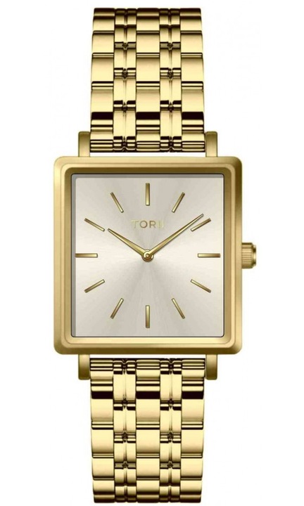 Ceas de dama TORII auriu, Aur