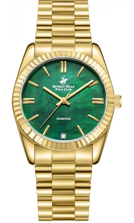 Ceas de dama BEVERLY HILLS BP3172C.170 verde fashion